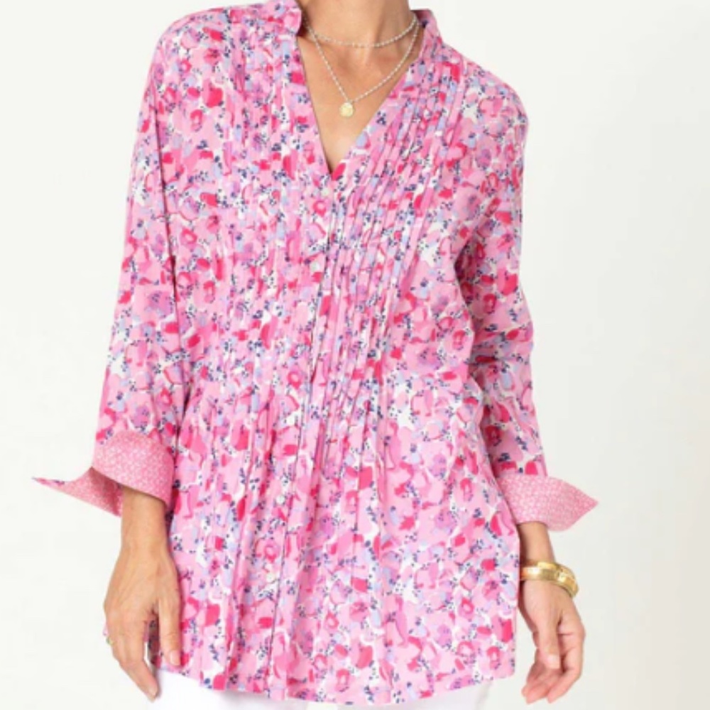 Adorable Rock Flower paper Tunic!